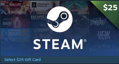 $10 Steam Gift Card